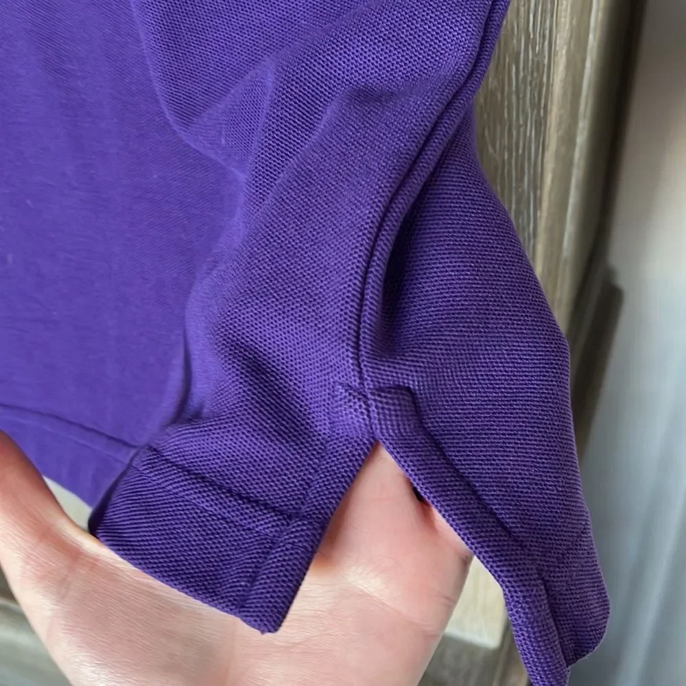 Jos. A. Bank men’s polo  collared shirt Purple Size Large. Traveler’s Collection